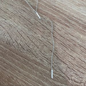 Gorjana Dainty Minimalist Bar Short Necklace